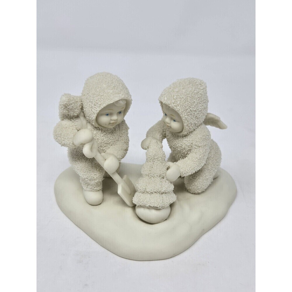 VINTAGE DEPT 56 SNOWBABIES LOT OF 3 FIGURINE COLLECTIBLE OWL SNOWMAN FOREST FUN - Picture 5 of 13